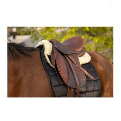 Kailinis paminkštinimas balnui EQUITHÈME TEDDY (pilkas) - Image 3