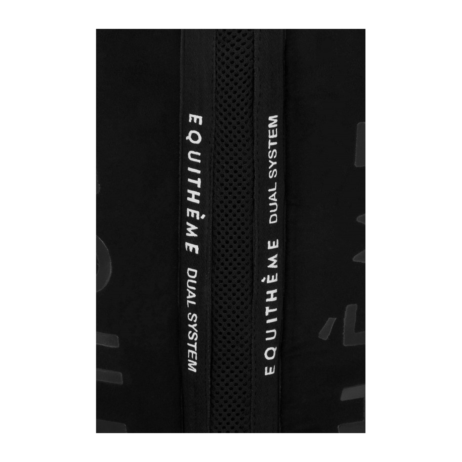 Paminkštinimas balnui EQUITHÈME DUAL SYSTEM (juodas) - Image 2
