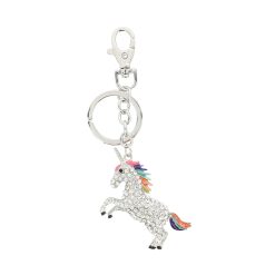 Raktų pakabukas EQUI-KIDS LICORNE (sidabrinis)