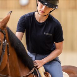 Jojimo marškinėliai HORSE PILOT MERINO WOOL (tamsiai mėlyni) - Image 3