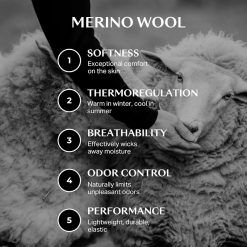 Jojimo marškinėliai HORSE PILOT MERINO WOOL (tamsiai mėlyni) - Image 4