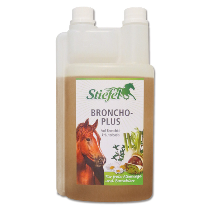 Pašaro papildas žirgams STIEFEL BRONCHO-PLUS, 1000 ml