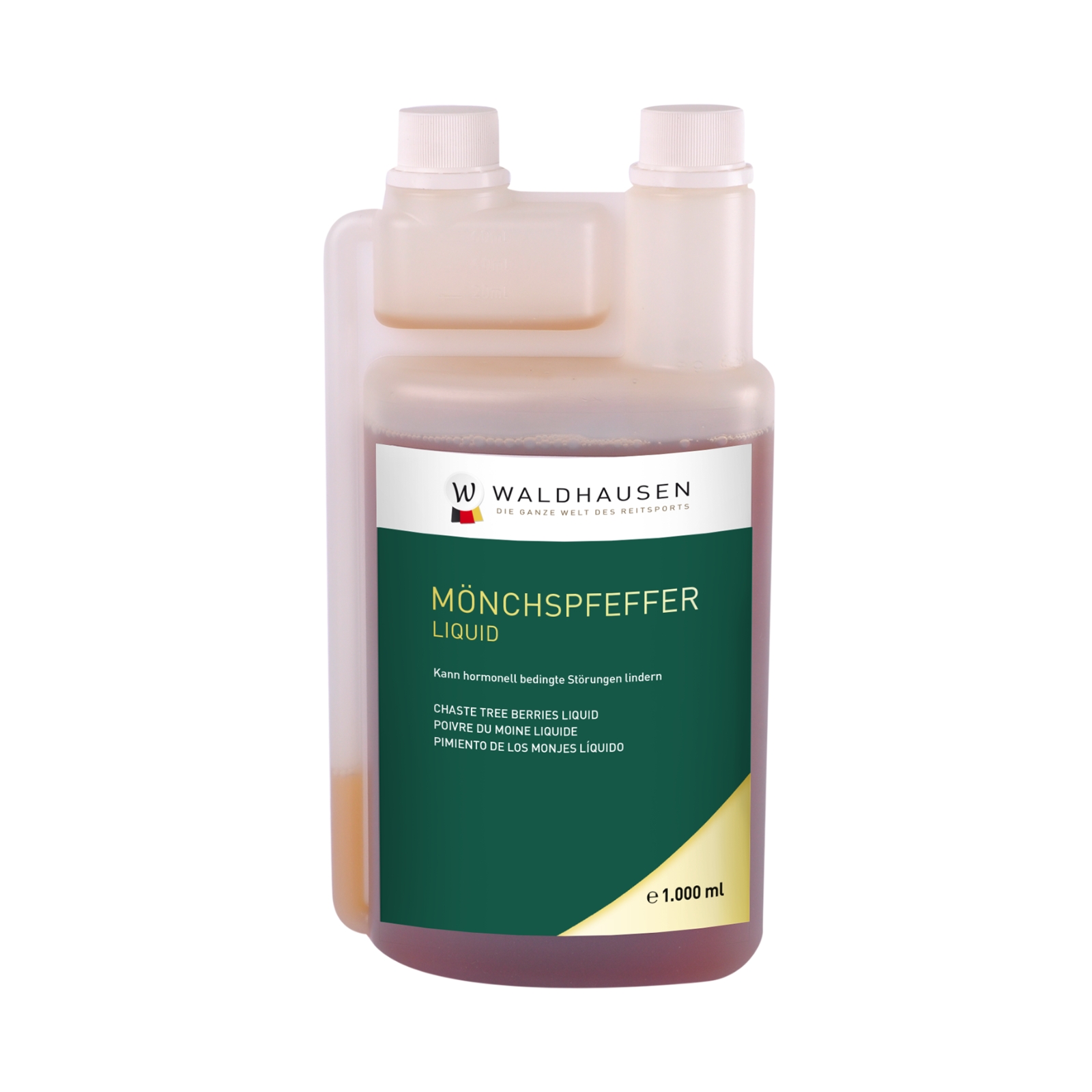 Pašaro papildas žirgams WALDHAUSEN CHASTE TREE, 1000 ml